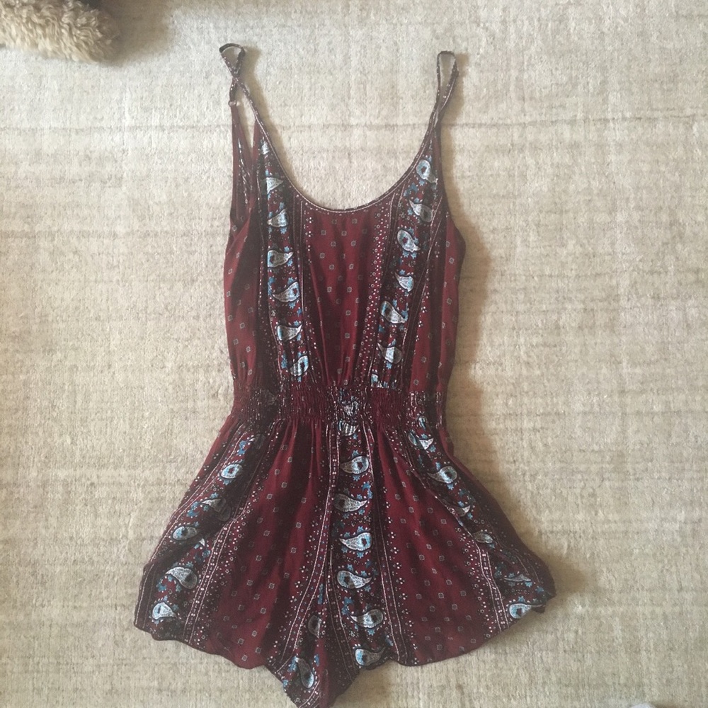 Paisley Romper